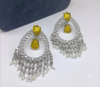 Beautiful Doublet Diamond Chandbali Mention colour names at the time of selection AJ06