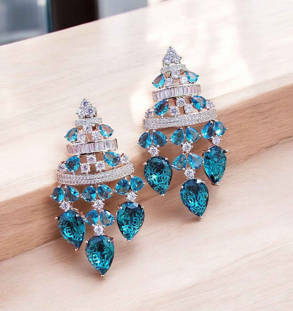 Elegant Exclusive cocktails Danglers in American adiamonds  AJ05
