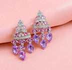 Elegant Exclusive cocktails Danglers in American adiamonds  AJ05