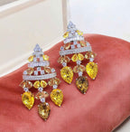 Elegant Exclusive cocktails Danglers in American adiamonds  AJ05