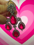 elegant Doublet Diamonds Danglers AJ07