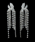 American Diamonds Butterfly Danglers AJ46