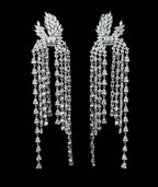 American Diamonds Butterfly Danglers AJ46