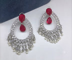 Beautiful Doublet Diamond Chandbali Mention colour names at the time of selection AJ06