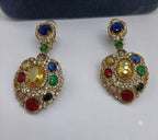 Traditional American Diamond Earrings AJ55