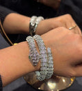 Beautiful Snake Bracelet in American diamonds AJ19