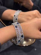 Shikha Bangles each pair of 2 bangles American diamond bangles AJ28