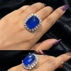 Jiva Rings Gold-plated Rings in adjustable size in Doublet Diamonds AJ32