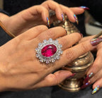 Samaiyra Rings Adjustable rings in cubic zirconia AJ35