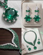 Lavanya Necklace with Luxurious Earrings AJ68