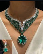 Lavanya Necklace with Luxurious Earrings AJ68
