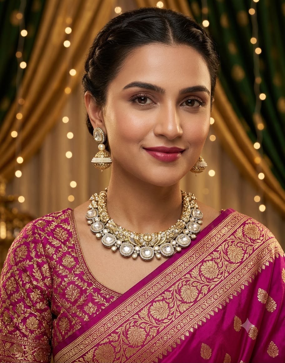 Padma Pachi Kundan sets AJ73