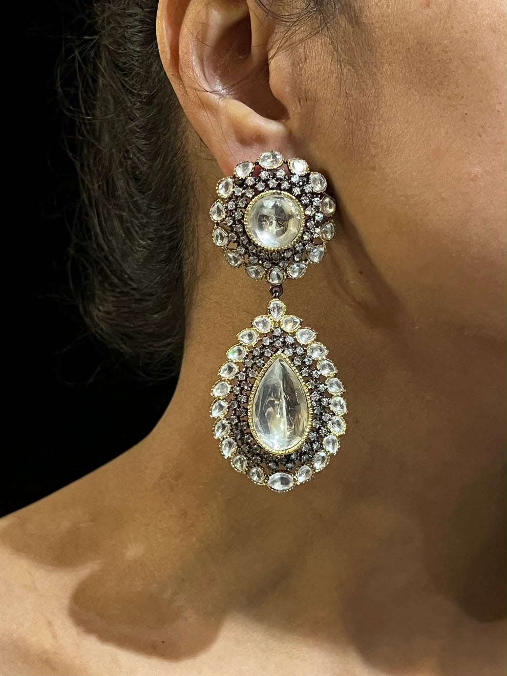 Katrina Jewellery Kundan Moissanite sets AJ67
