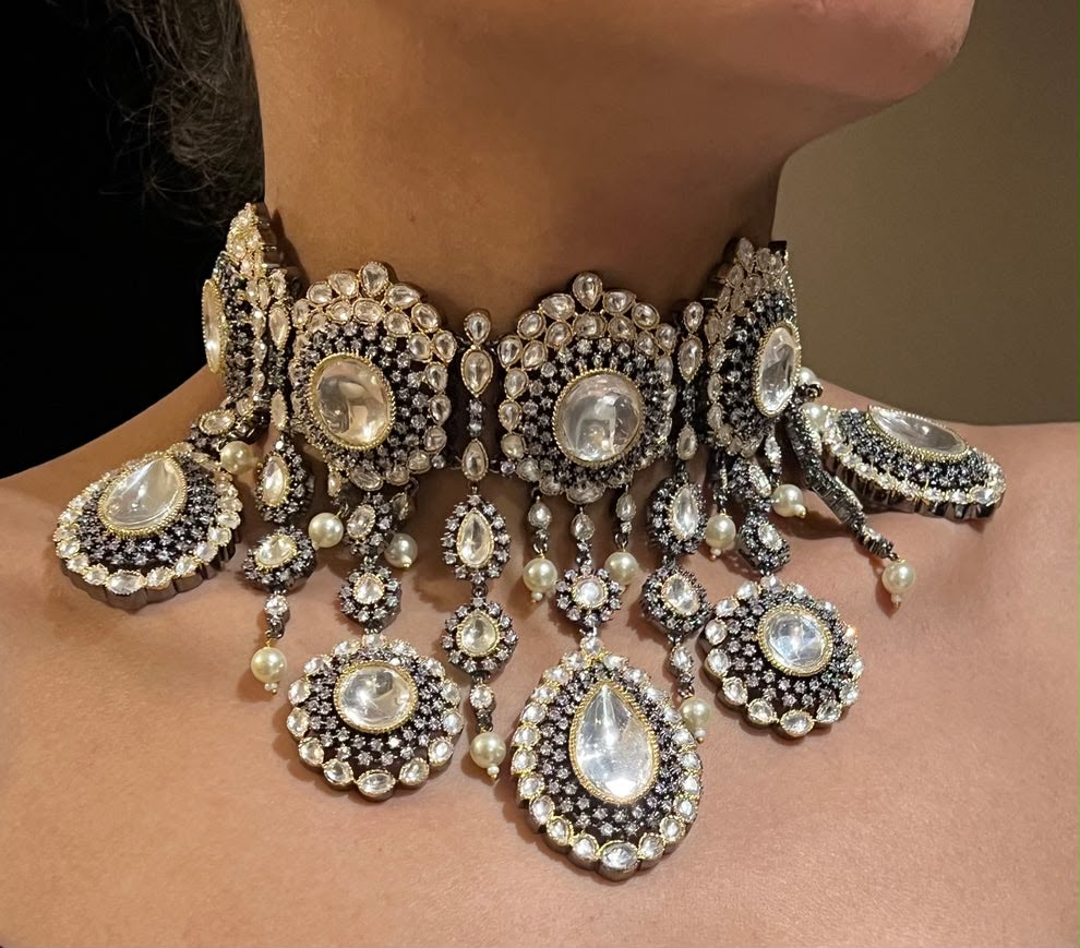 Katrina Jewellery Kundan Moissanite sets AJ67