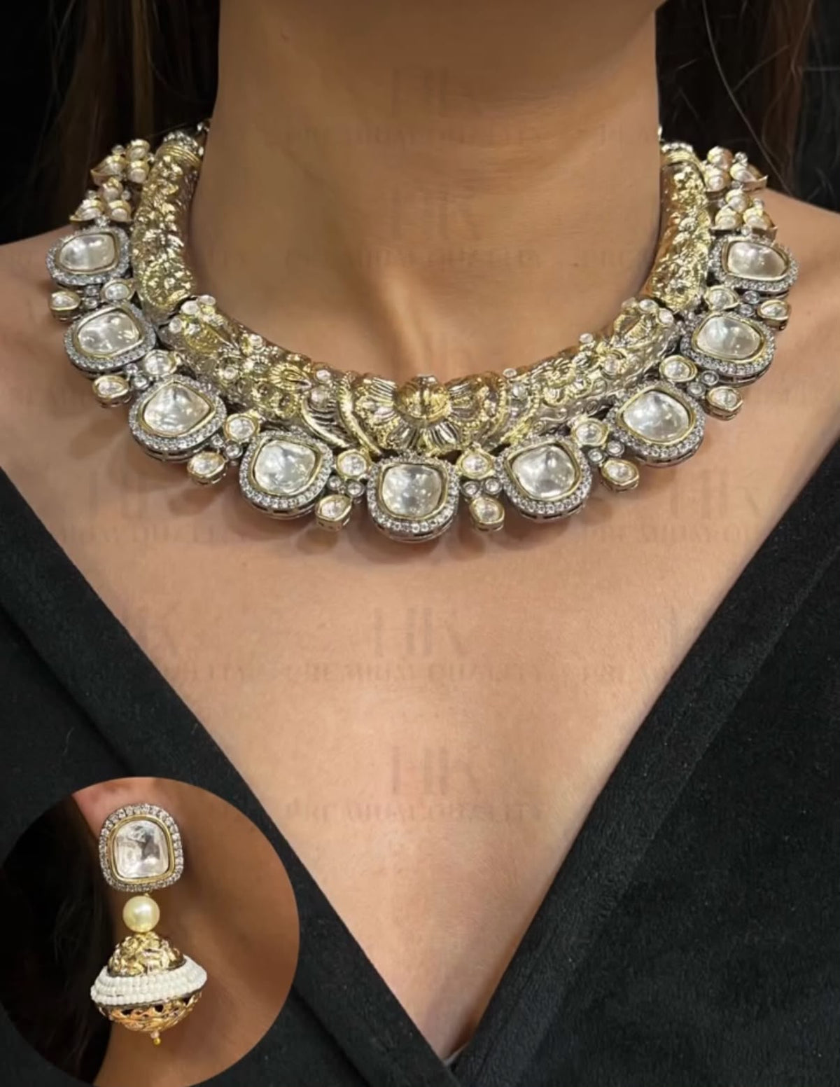 Padma Pachi Kundan sets AJ73